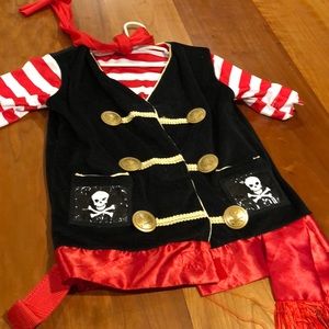 Kid’s small Pirate costume (top only) Rrrrr!